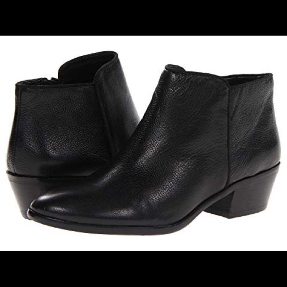 Sam Edelman Petty Boots/NWOT/Black Leather/8.5D